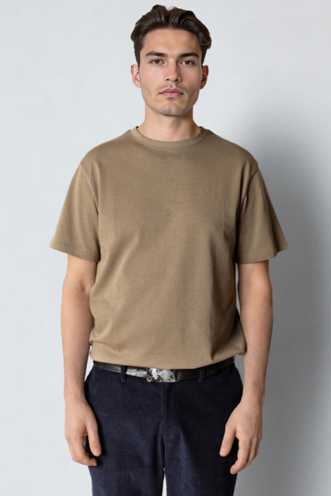Clean Cut Copenhagen Stable t-shirt Brindle beige