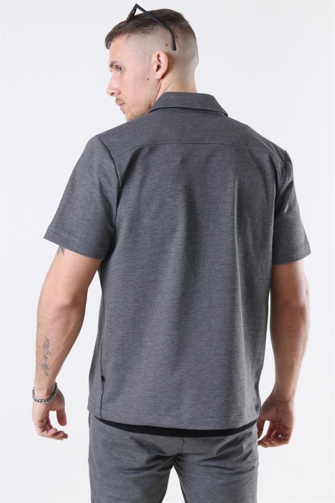 Clean Cut Arrow Shirt S/S Dark Grey