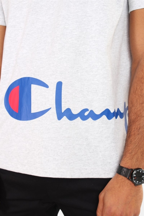 Champion Crewneck T-shirt Light Grey