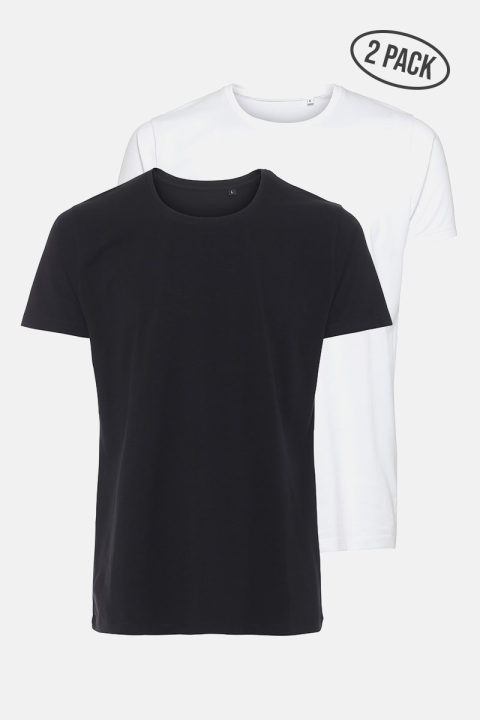 Basic Brand Shape T-shirt 2-Pack Black/White