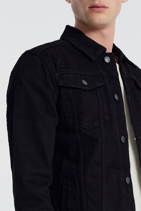 Denim Project Kash Denim Jacket Black