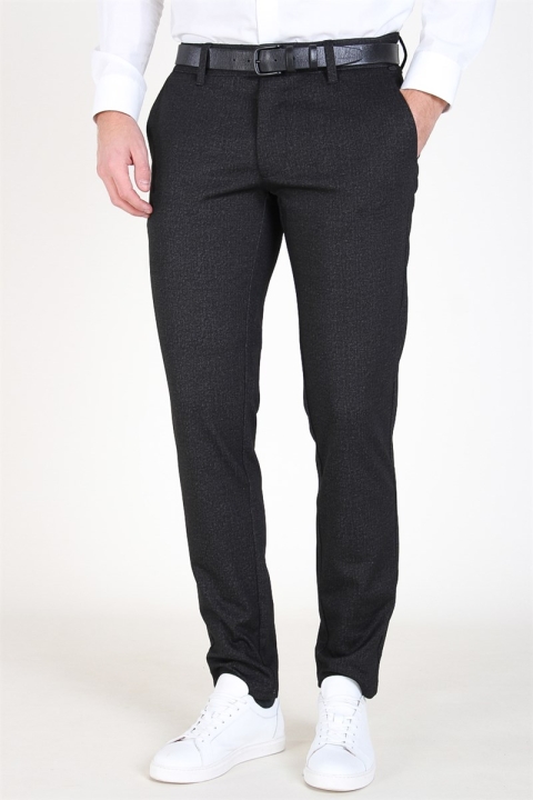 Only & Sons Mark Pants AOP Dark Grey Melange