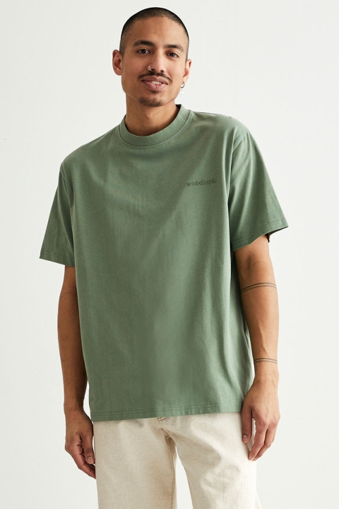 Woodbird Baine Base Tee Khaki