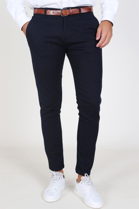 Tailored & Originals Nox Frederic Pants Navy Melange