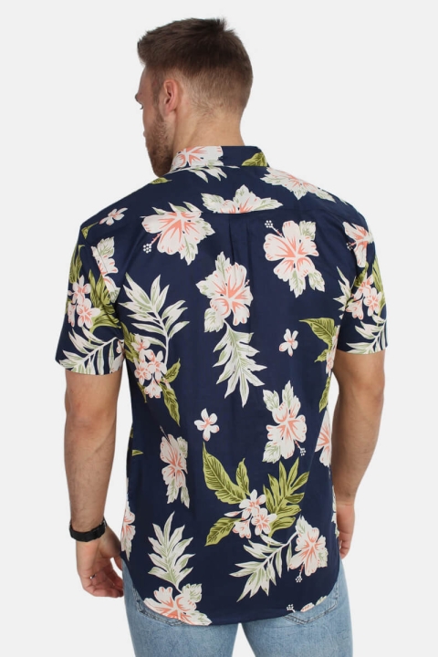 Kronstadt Johan Exotic S/S Shirt Navy