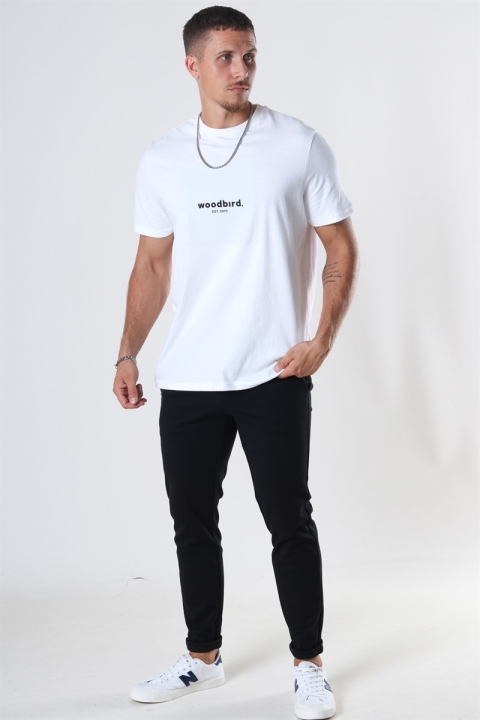 WoodBird Our Box Jubi T-shirt White