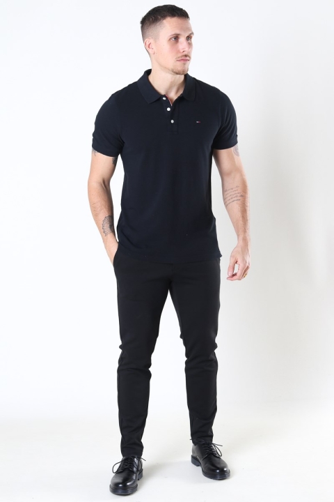 Tommy Jeans Original Fine Pique Polo SS Black Men