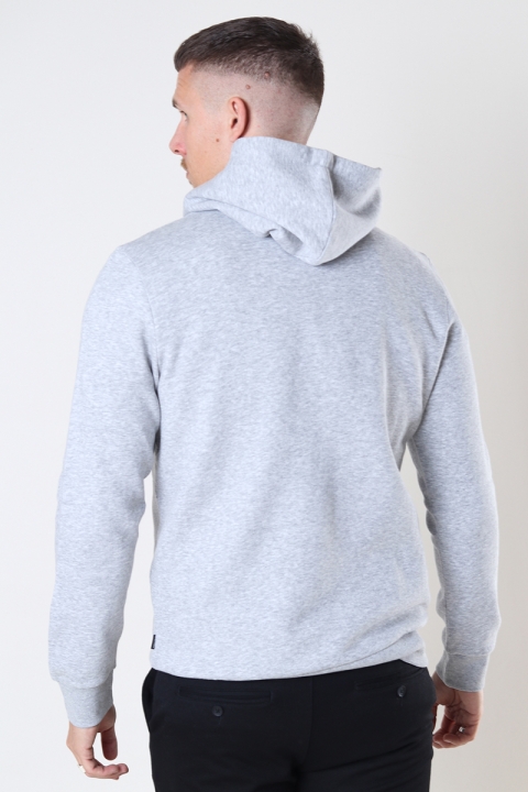 Jack & Jones LOGO SWEAT HOOD 2 COL 22/23 Light Grey Melange