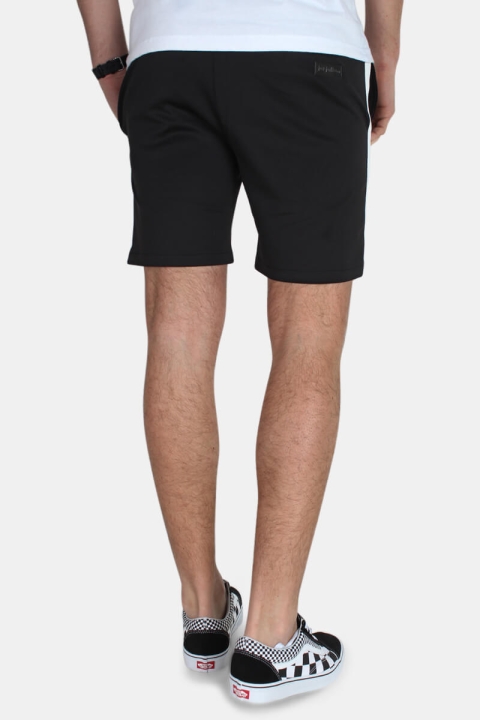 Just Junkies Alfred Track Shorts Black/Off White