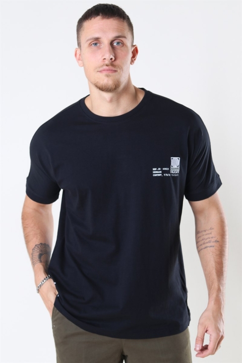 Solid Masum T-Shirt Black