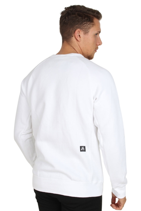 Nike SB Icon Crewneck Sweatshirts White