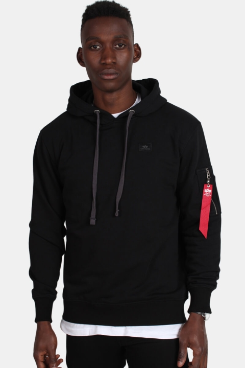 Alpha Industries X Fit Hoodie Black
