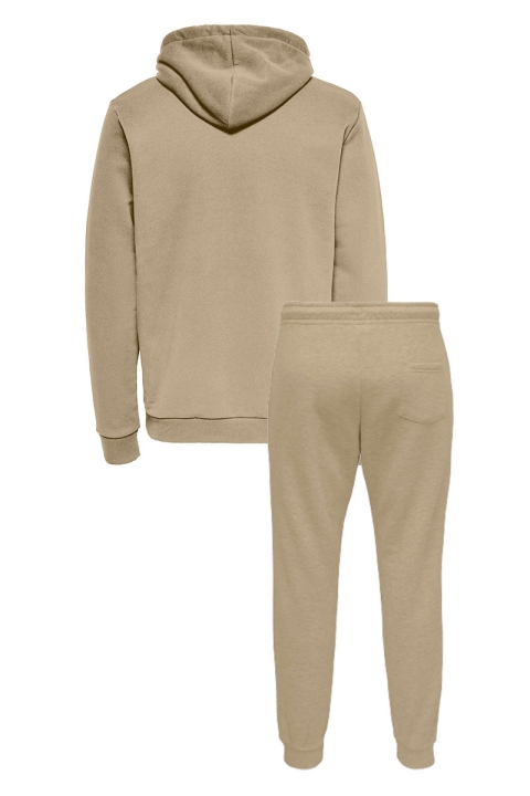 ONLY & SONS CERES PANT & HOODIE SET Chinchilla