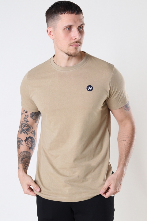 Kronstadt Timmi Organic/Recycled t-shirt Desert sand