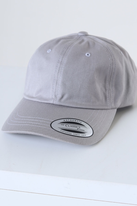 Flexfit Low Profile Cotton Twill Baseball Cap Silver