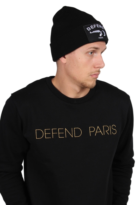 Defend Paris Bony Paxist Beanie Black