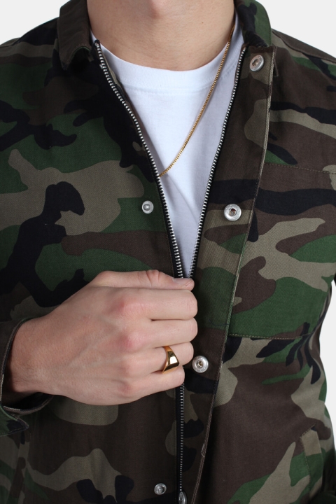 Just Junkies City Camo Tiger Overshirt Army