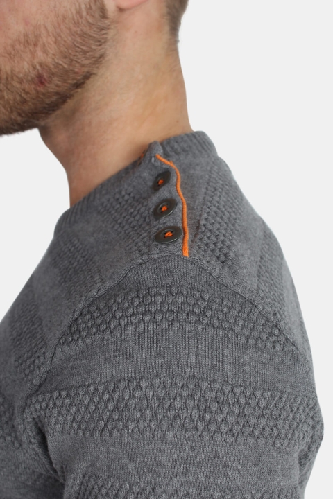 Kronstadt Keld Plain Knit Anthracite/ Orange