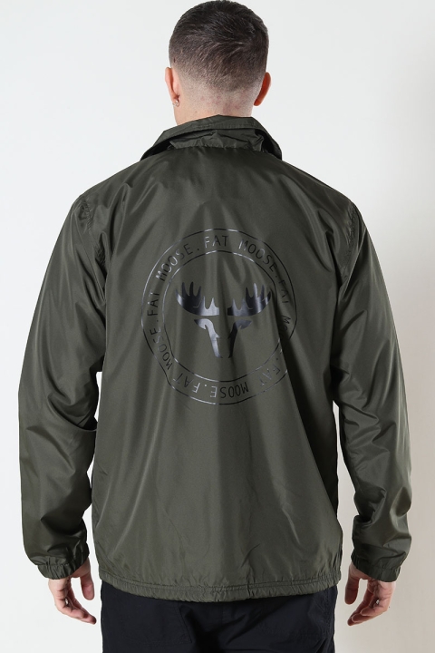 Fat Moose Lake Coach Jacket Army