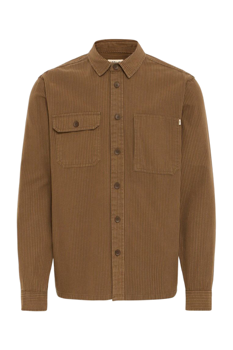 Solid Roux Shirt Slate Black