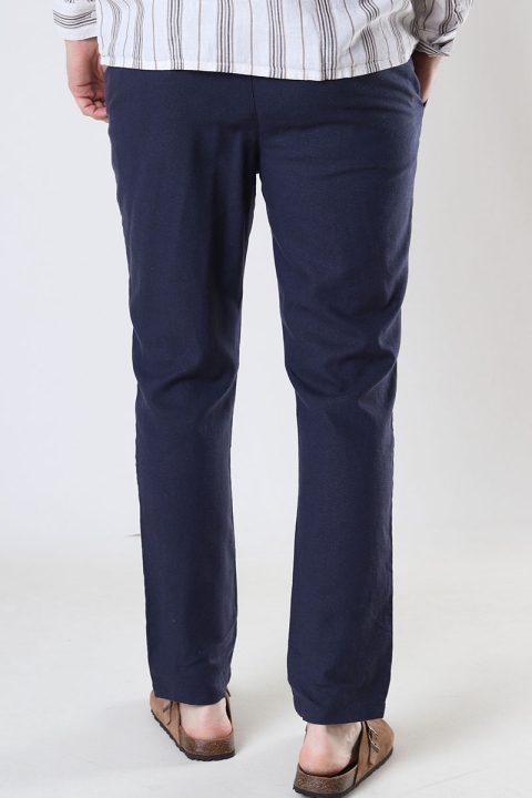 Kronstadt Chill Linen pants Navy