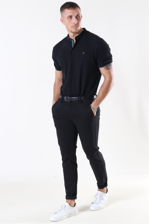 Jack & Jones Axel Mao Polo Black