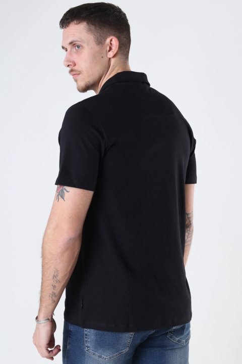 ONLY & SONS ONSABRAHAM LIFE REG SS RESORT POLO Black