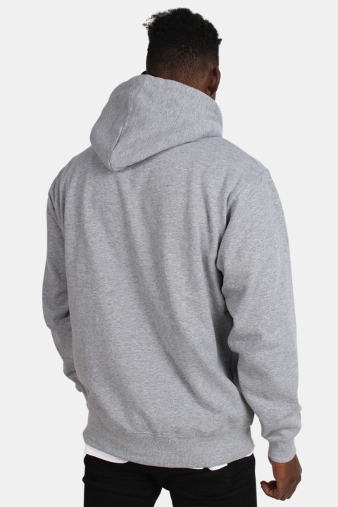 Basic Brand Hooded Sweatshirts Oxford Grey