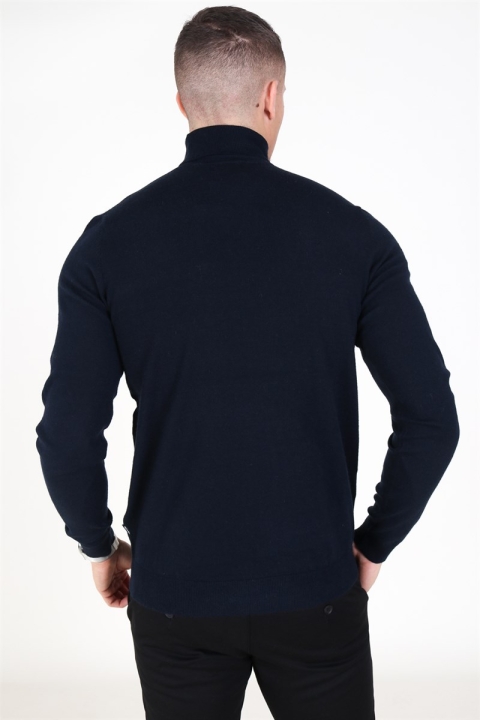 Only & Sons Mikkel 12 Rullekrave Knit Dark Navy