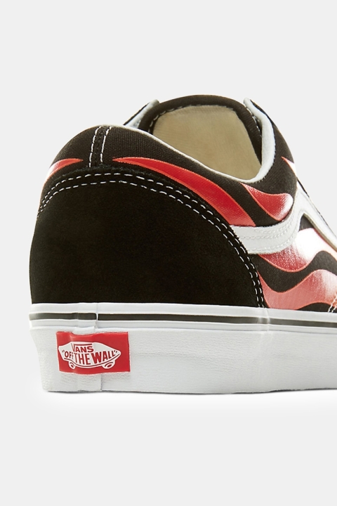 Vans Old Shoeol Sneakers Flame Black/Black/Tr Wht