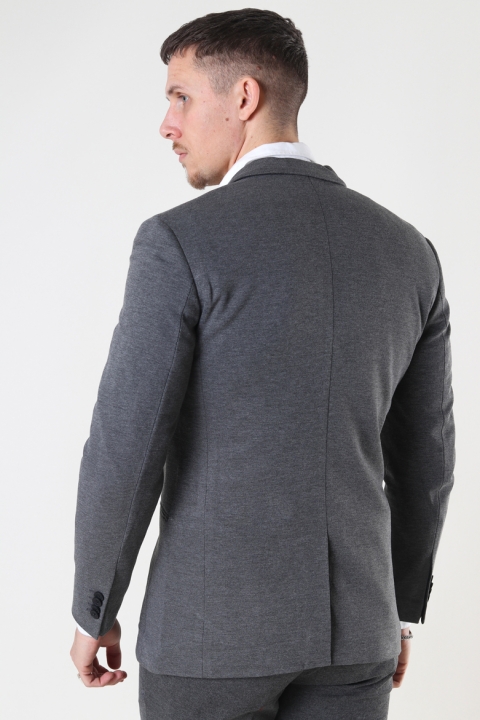 Jack & Jones PHIL JERSEY BLAZER Grey Melange  SUPER SLIM FIT