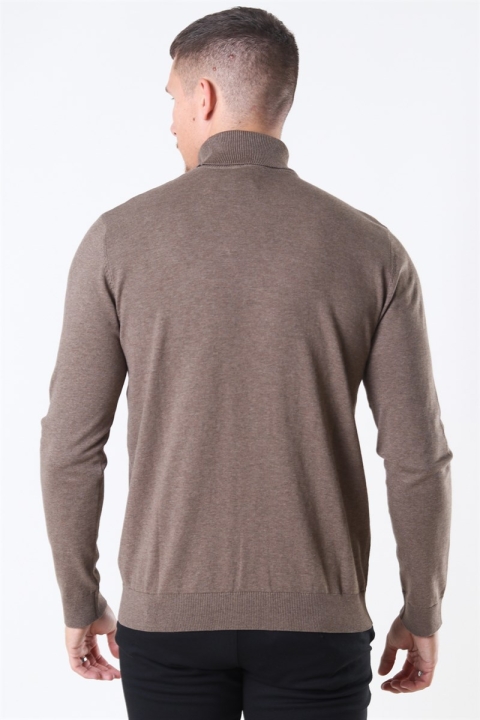 Selected BERG ROLL NECK Teak