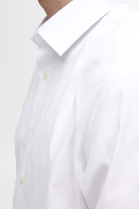 Selected Performance Stretch LS Shirt Bright White