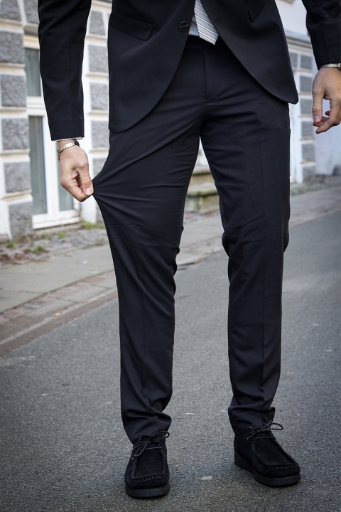 Jack & Jones FRANCO SUIT Black SUPER SLIM FIT