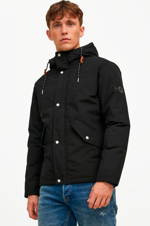 Jack & Jones SAKA PARKA Black