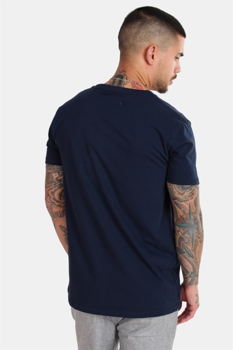 Lindbergh New York T-shirt Navy