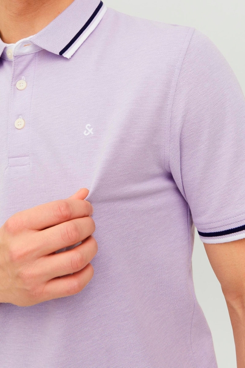 Jack & Jones PAULOS POLO SS Orchid Petal