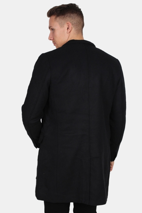 Only & Sons Julian Solid Wool Wool coat Sort