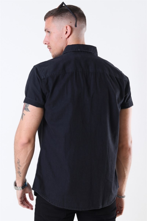 Jack & Jones Sheridan Shirt S/S Black Denim