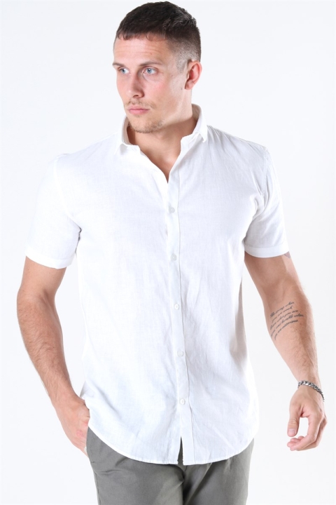 Lindbergh Casual Shirt S/S White