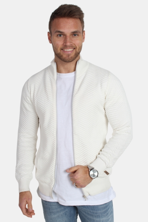 Kronstadt Carlo Zip Knit Off White