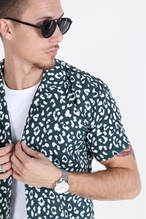 WoodBird Green Kitty Kao S/S Shirt