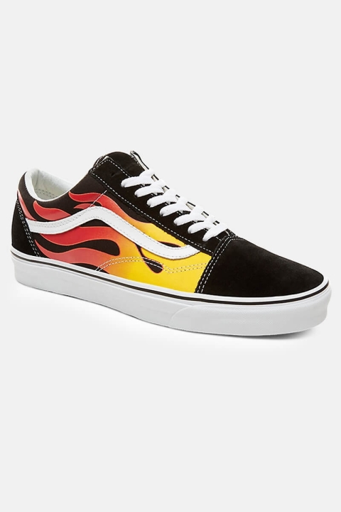 Vans Old Shoeol Sneakers Flame Black/Black/Tr Wht