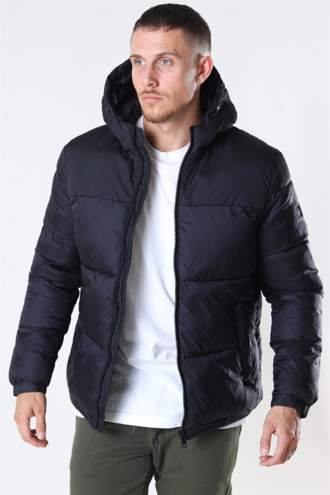 Jack & Jones Drew Puffer Jakke Black