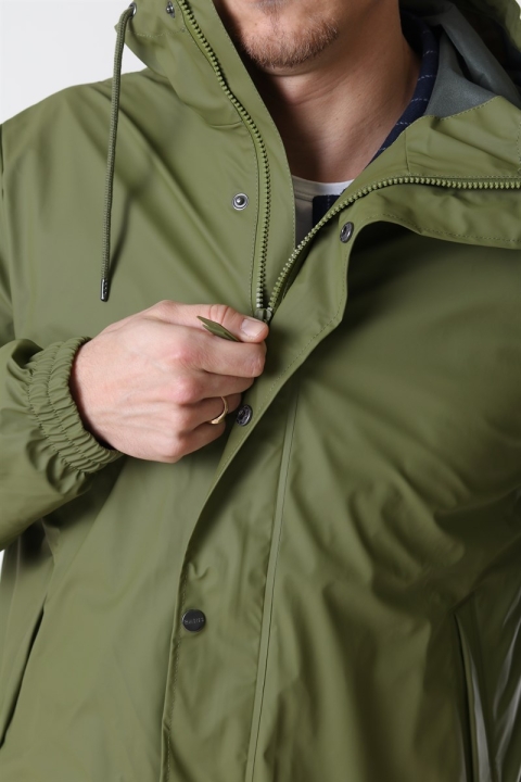 Rains Fishtail Parka Regnjakke Sage