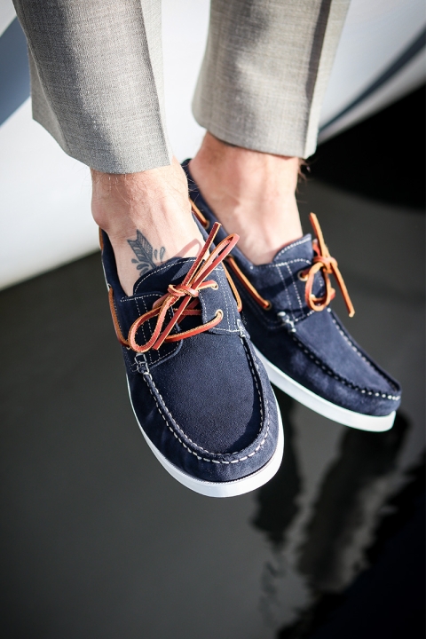 Born // Raised Anker Sailor Shoe Navy