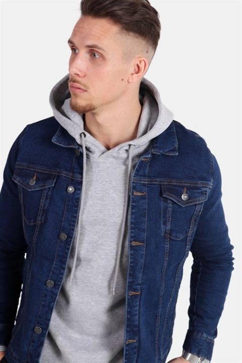 Denim Project Kash Denim Jacket Dark Blue