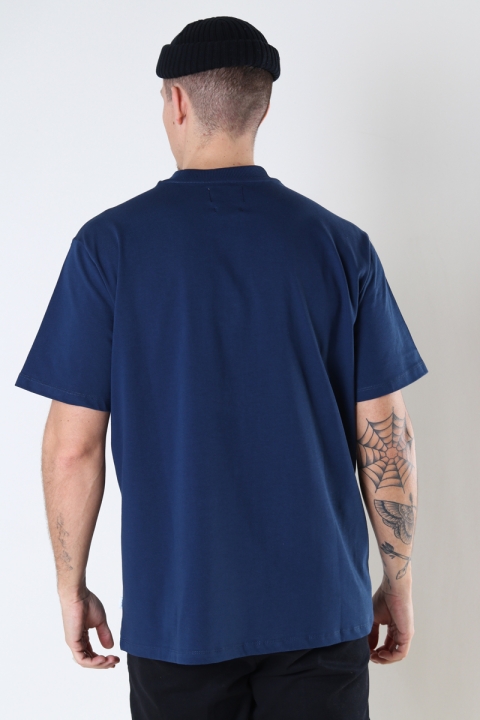 Woodbird Jaco Blain Tee Wave Blue