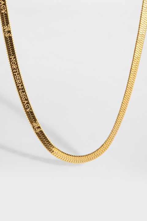 Northern Legacy Herringbone Ketting Gold