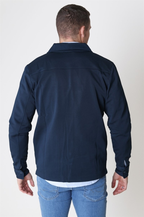 Jack & Jones Cohen Sweatshirts Trucker Jacket Blueberry